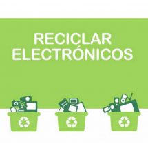¿Tienes pilas o electrónicos que ya no utilizas? ¡Llévalos a reciclar!